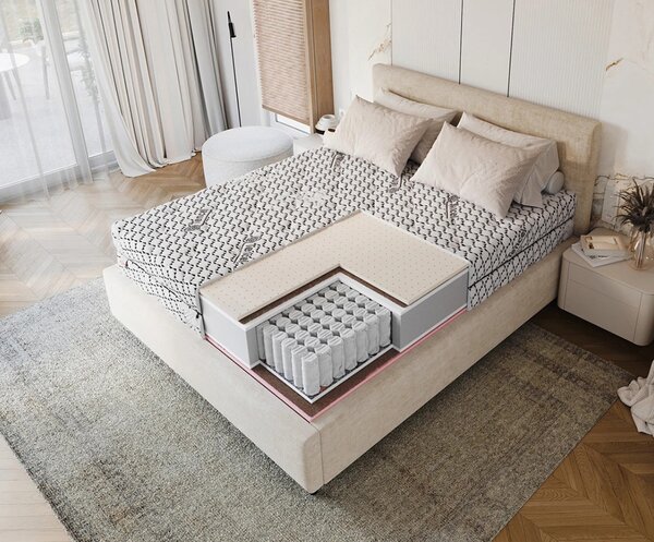Taštičková matrace ZEFIR TENCEL 80x200x29cm