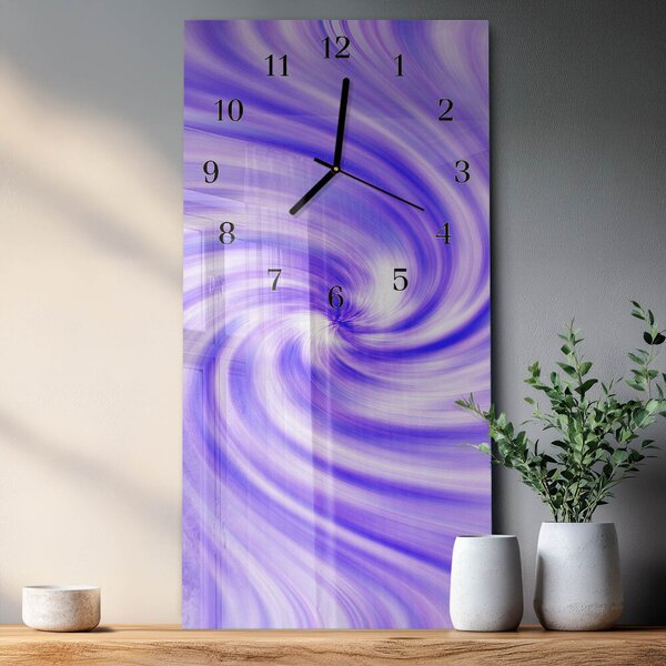 Skleněné hodiny vertikální Vír zsppc-30x60-00179707