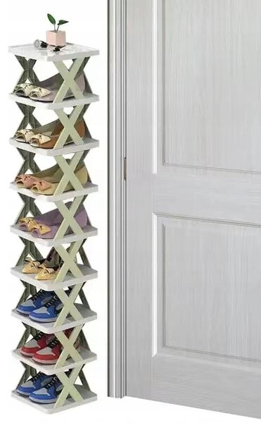 Botník ITIMPORT 24 x 109,5 x 26 cm odstíny zelené, zeleň