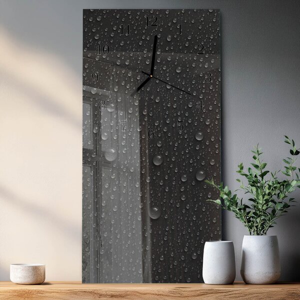 Skleněné hodiny vertikální Pokles zsppc-30x60-00171239