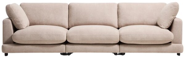 Kave Home Béžová čtyřmístná bouclé pohovka Gala 300 cm