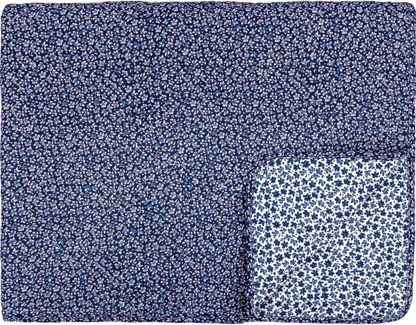 Prošívaný přehoz Dahla Blue 140 x 220 cm