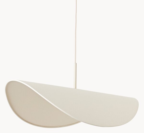 Velké designové závěsné svítidlo z lnu Kenzie