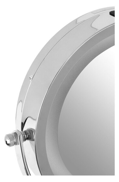 Kosmetické zrcadlo s osvětlením/zvětšovací (zvětšení 2x) 18x29 cm Cassini – Premier Housewares
