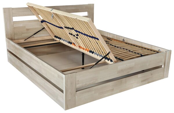 POSTEL, 180/200 cm, Linea Natura - Postele z masivu