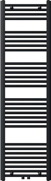 Novaservis - Koupelnový žebříkový radiátor 648W/230V 160x45 cm černá rovný