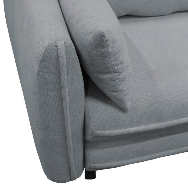 ROHOVÁ SEDAČKA, textil, šedá MID.YOU - Sedací soupravy, Online Only