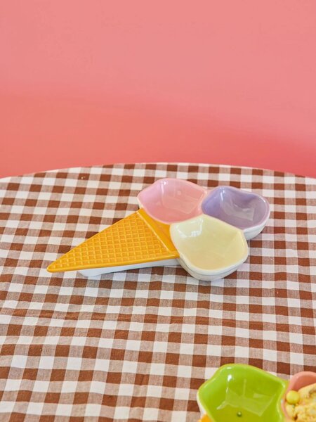 Keramická servírovací miska Ice Cone