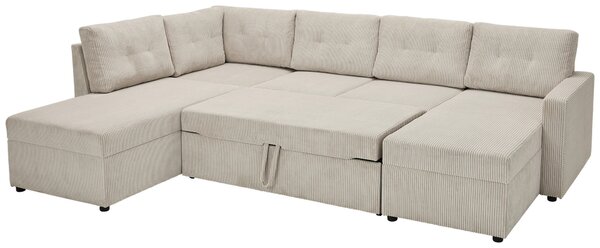 SEDACÍ SOUPRAVA, textil, přírodní barvy Carryhome - Sedací soupravy