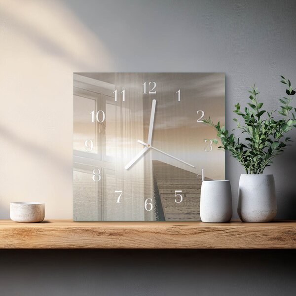 Skleněné hodiny Molo zskb-30x30-00058664