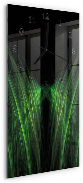 Skleněné hodiny vertikální Pryč zsppc-30x60-00058931