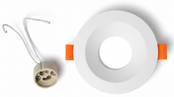 Podhledové bodové svítidlo GSC Handil bílé matné, včetně patice GU10, zanořené, kruhové