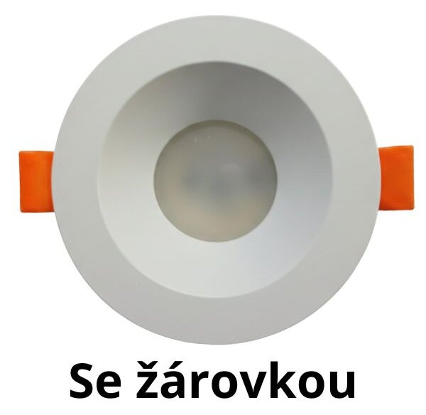 Podhledové bodové svítidlo GSC Handil bílé matné, včetně patice GU10, zanořené, kruhové