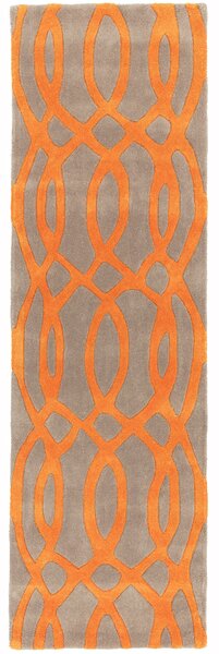 Tribeca Design Kusový koberec Blondie Wire Orange - běhoun Rozměry: 70x240 cm