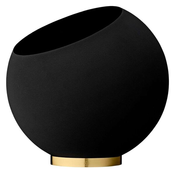 AYTM - Globe Flower Pot Ø43 Black - Lampemesteren