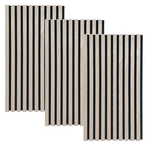 Home Deluxe Akustický panel »Sonic« (3 x 80 x 40 cm, světlý dub) (100397780012)