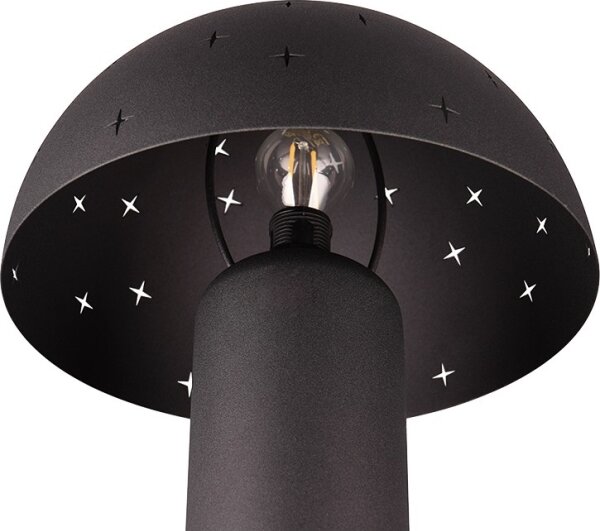 Reality - Stolní lampa SETA 1xE14/28W/230V černá