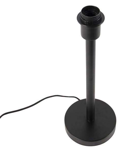 Moderní stolní lampa černá bez stínidla - Simplo
