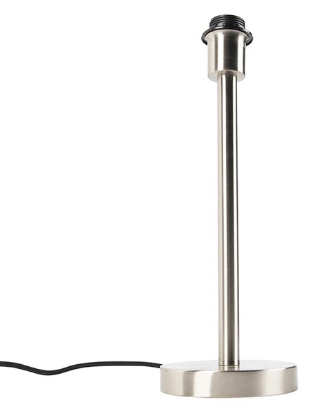 Moderní stolní lampa ocel bez stínidla - Simplo
