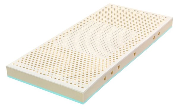 Tropico ŠÁRKA 15 cm - ortopedická matrace (i do postýlky), s bio latexem a HR pěnou + polštář Lenošek Kid jako dárek - 90 x 200 cm