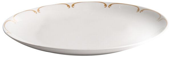 Sada 24 kusů nádobí CHAROLI Porcelán Bílá/Zlatá