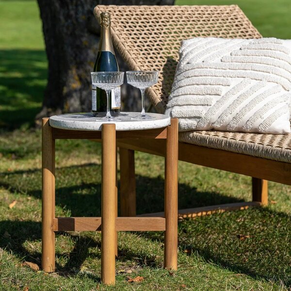 -25 % Dny MOMENTI– Nordic Living Zahradní stolek Terracina 37 cm