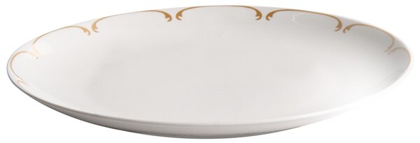 Sada 24 kusů nádobí CHAROLI Porcelán Bílá/Zlatá