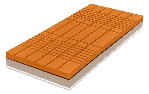 Tropico ROMANTIKA KAŠMÍR 20 cm - ortopedická matrace s kokosovým vláknem a polštářem Lenoškem zdarma 90 x 220 cm