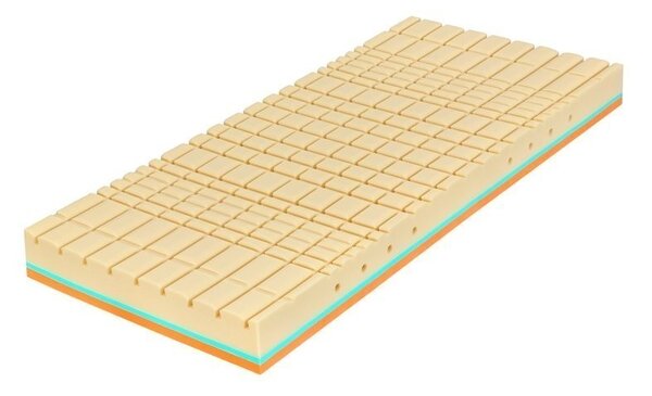 Tropico SUPER FOX BLUE Classic 22 cm - antibakteriální matrace s hybridní a HR pěnou – AKCE „Férové ceny“ 90 x 200 cm