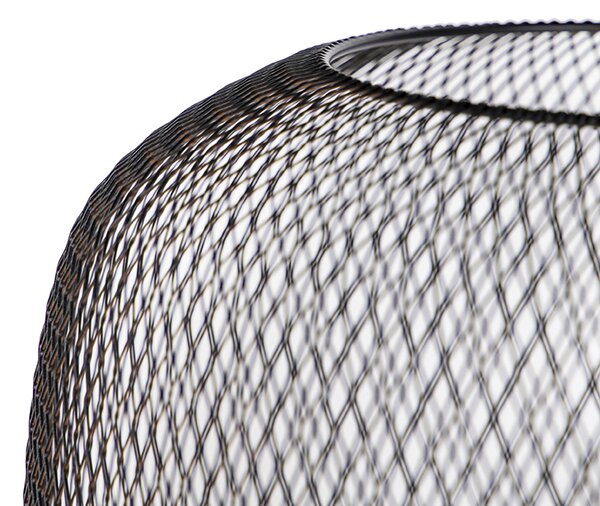 Moderní stojací lampa černá - Bliss Mesh