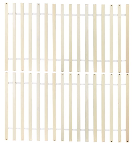 Postel se 4 zásuvkami Borovicové dřevo SABRAN 180 x 200 cm Bílá