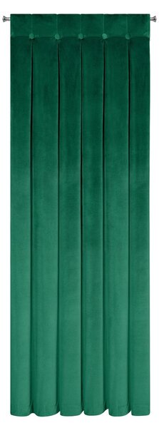 ZATEMŇOVACÍ ZÁVĚS NA POUTKÁCH ALITA 85X250 CM TMAVĚZELENÁ