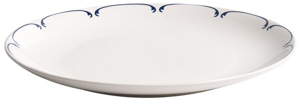 Sada 24 kusů nádobí CHAROLI Porcelán Bílá/Modrá