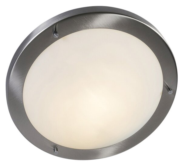Moderní stropní svítidlo ocel 31 cm IP44 - Yuma
