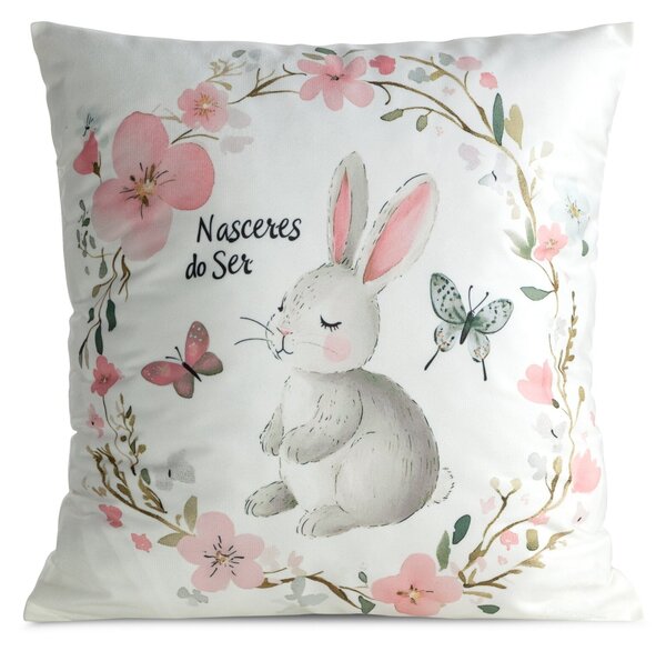 VELIKONOČNÍ DEKORAČNÍ POVLAK NA POLŠTÁŘ CONY1 45X45 CM VZOROVANÝ