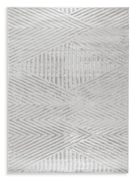 Koberec Nova1, 120x170 cm, stříbrná