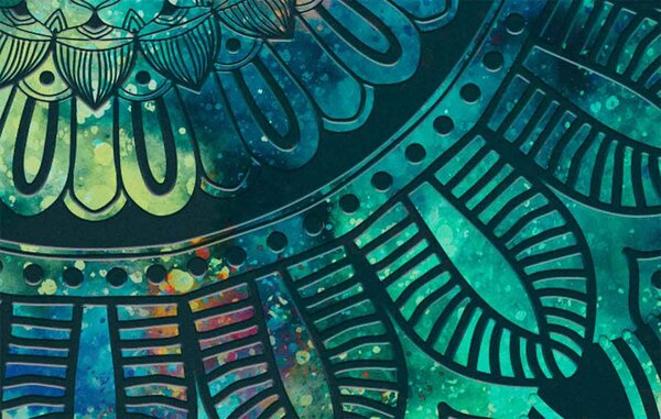 Malvis Mandala tyrkysové dění Velikost: 150x80 cm