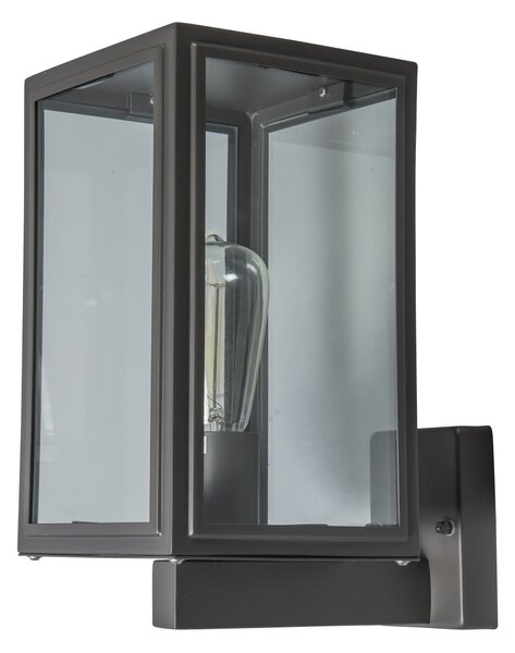 Průmyslová nástěnná lampa šedá IP44 - Sutton Up