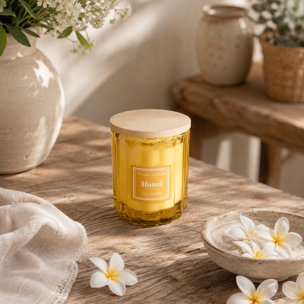 Esprit Provence Monoi Vonná svíčka, 100 g