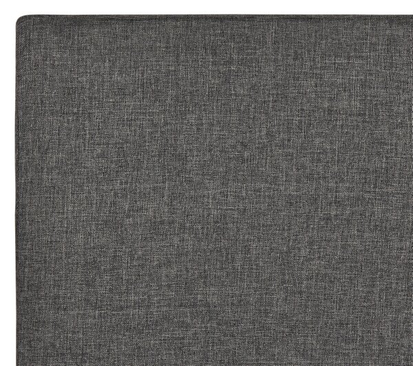 Postel s úložným prostorem Tkanina ORBEY 120 x 200 cm Šedá