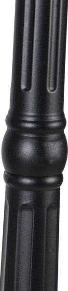 Klasická venkovní lampa černá 200 cm IP44 - Havana