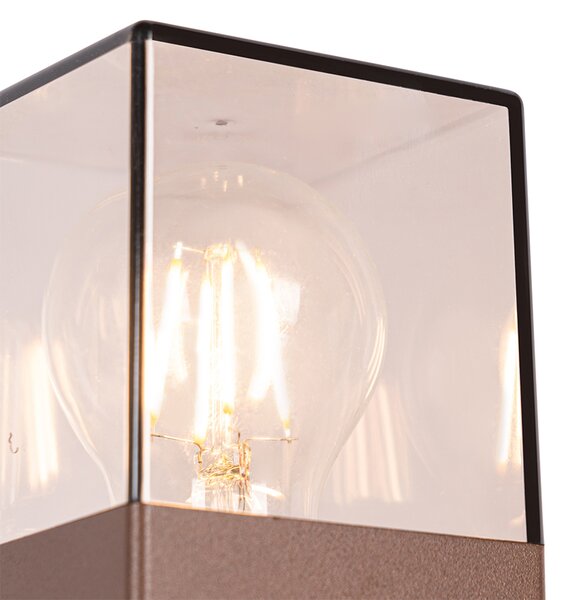 Venkovní lampa 70 cm rezavě hnědá s zemní špicí a kabelovou objímkou - Denmark