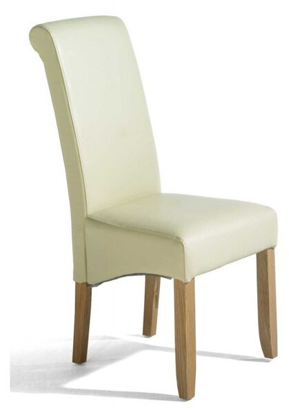 Moderní židle Logan Krémová