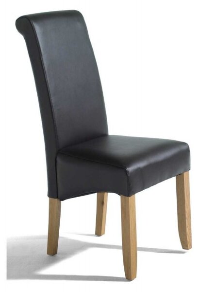 Moderní židle Logan Tmavě hnědá