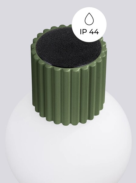 Nástěnné svítidlo Halo, 1x bílé skleněné stínítko, og
