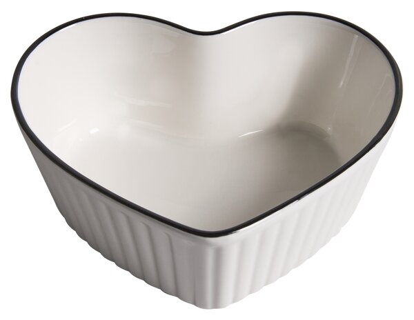 Sada 4 zapékacích misek MACE Porcelán Bílá