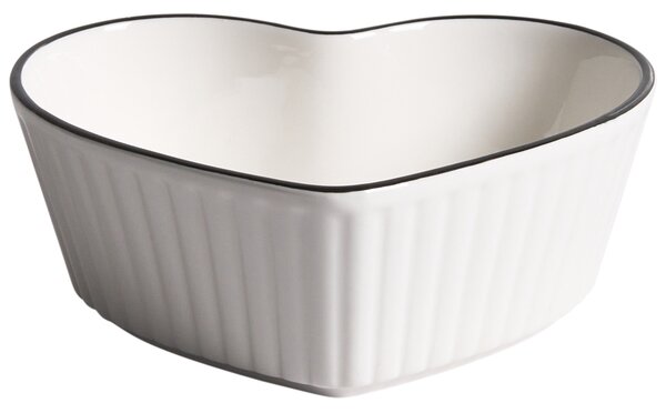 Sada 4 zapékacích misek MACE Porcelán Bílá