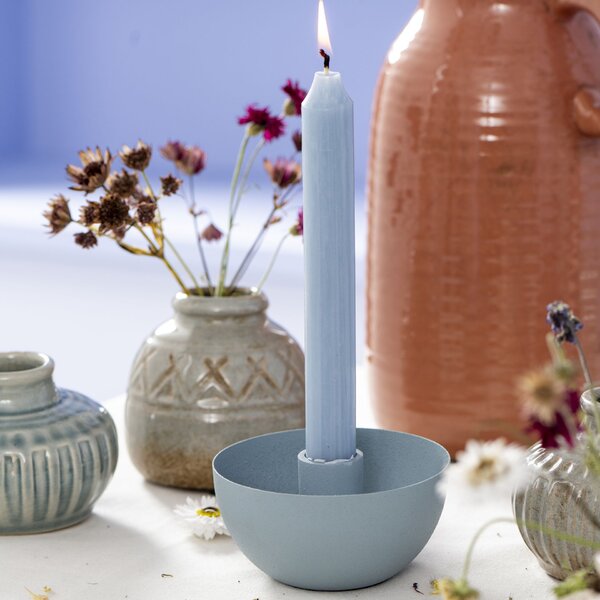 Svíčka Light Blue Rustic 11 cm