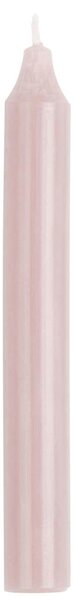 Vysoká svíčka Rustic Light Pink 18 cm