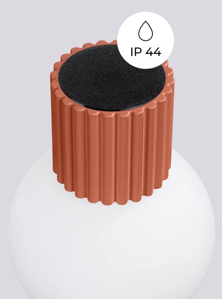 Nástěnné svítidlo Halo, 1x bílé skleněné stínítko, ro